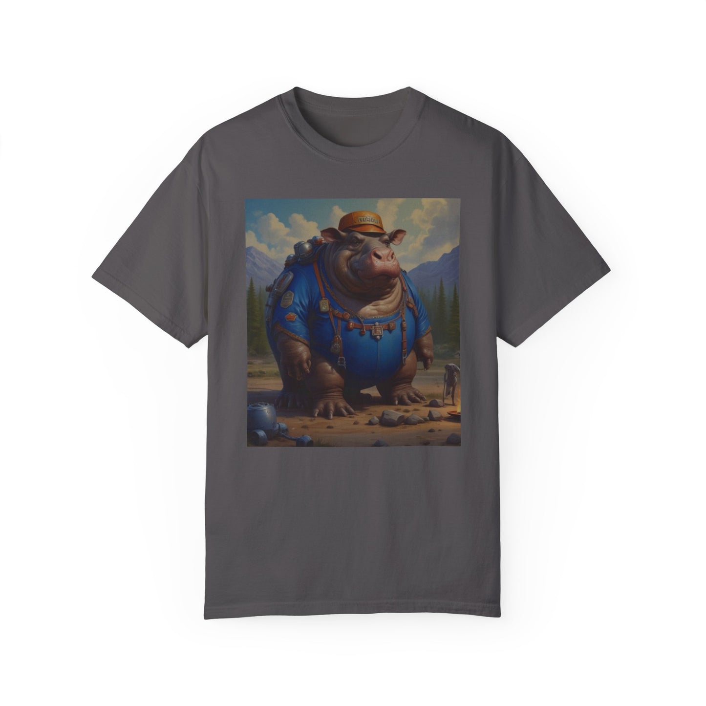 Unisex Garment-Dyed T-shirt hippo  Wendy  hydro canadian