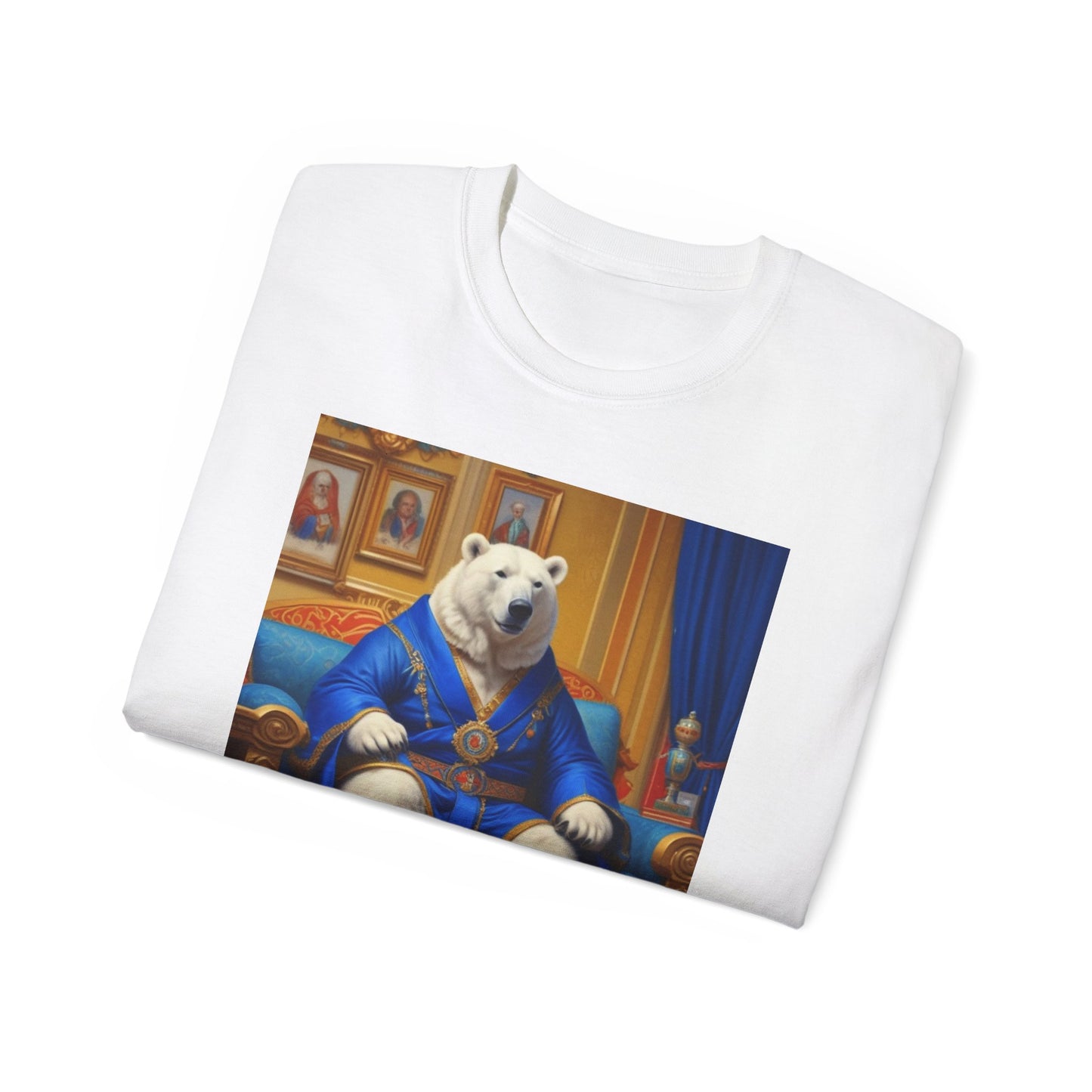 Unisex Ultra Cotton Tee polar bear king Mr c River's canadian ♥️