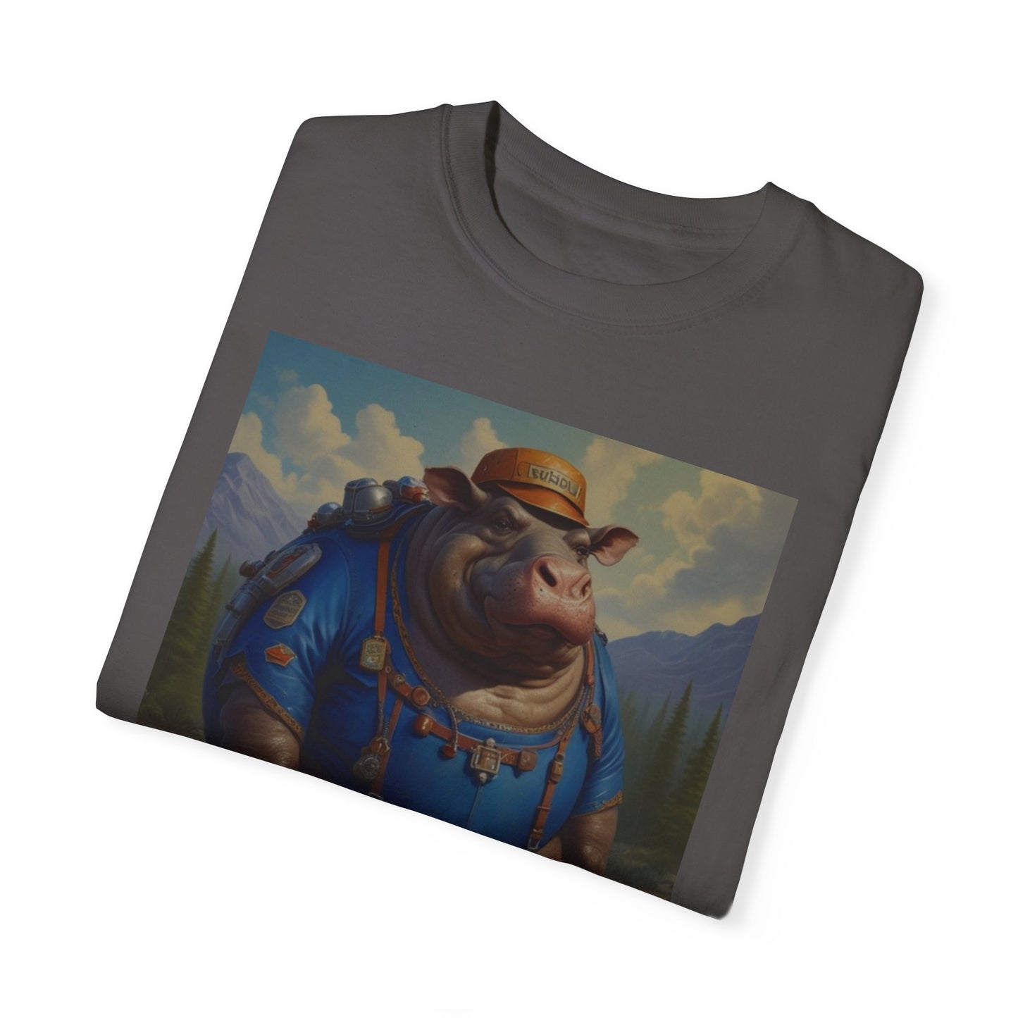 Unisex Garment-Dyed T-shirt hippo  Wendy  hydro canadian