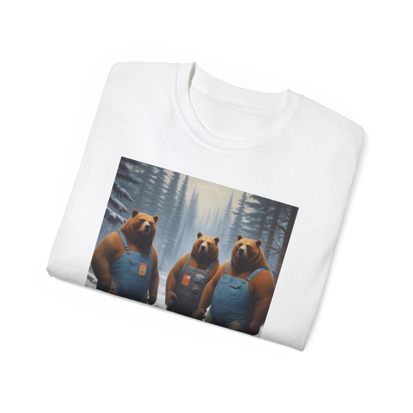 Unisex Ultra Cotton Tee Bears twangy magraw  American