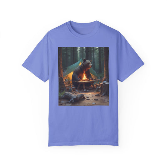 Unisex Garment-Dyed T-shirt bears camping north of the hudson Bay  canadian