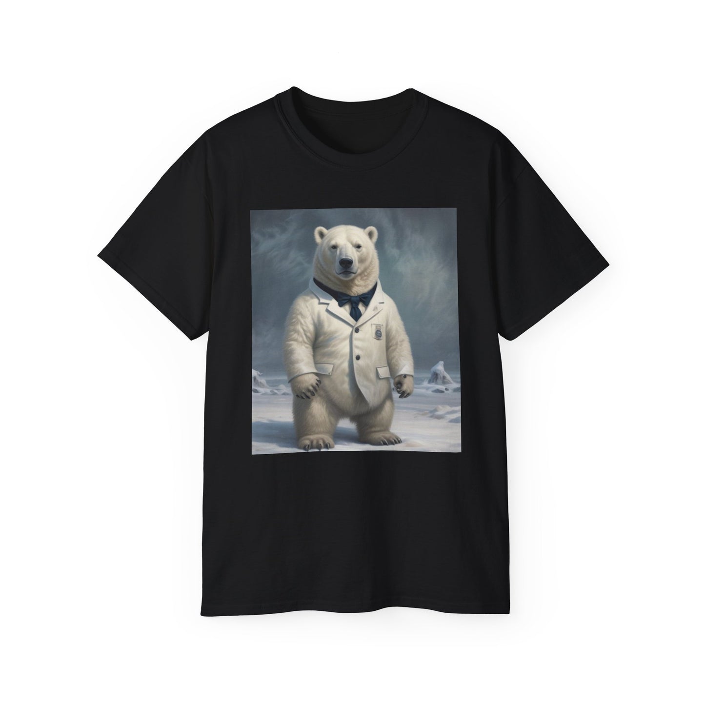 Unisex Ultra Cotton Tee polar bear king jr pain in the b...