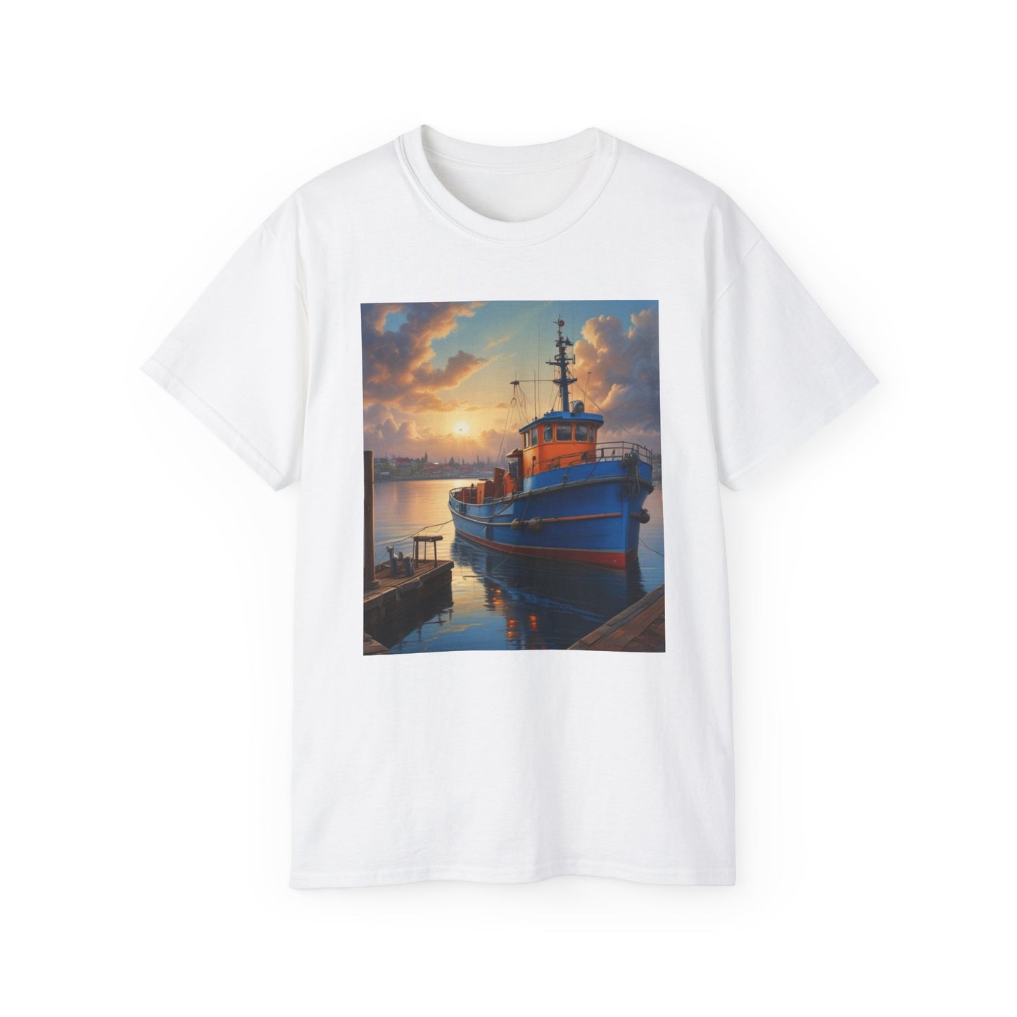 Unisex Ultra Cotton Tee harbor tug boat canada