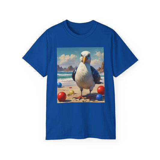 Unisex Ultra Cotton Tee sea bird peter