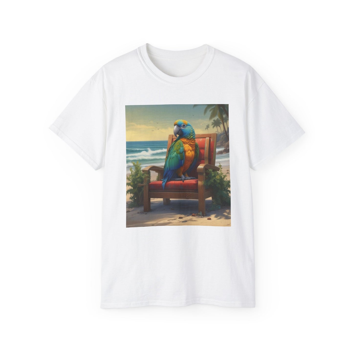 Unisex Ultra Cotton Tee parrot peddler