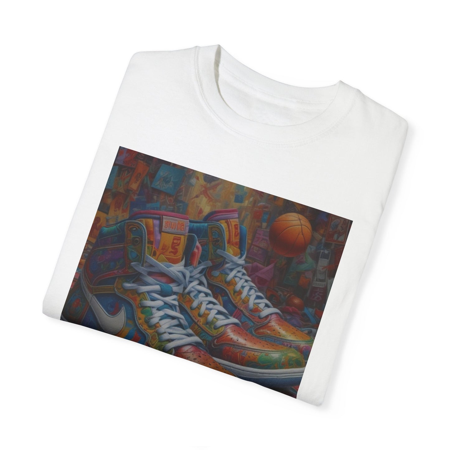 Unisex Garment-Dyed T-shirt  pirate art shoe island  peanuts