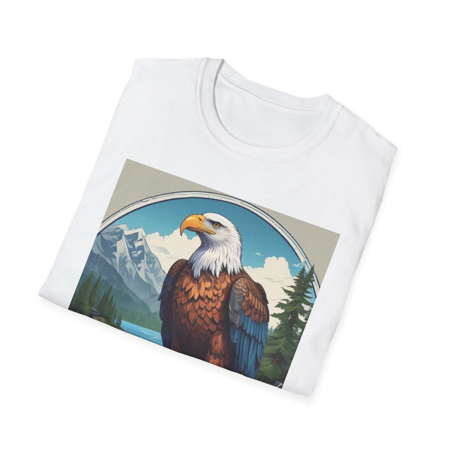 Unisex Softstyle T-Shirt eagle  william  often canadian fun