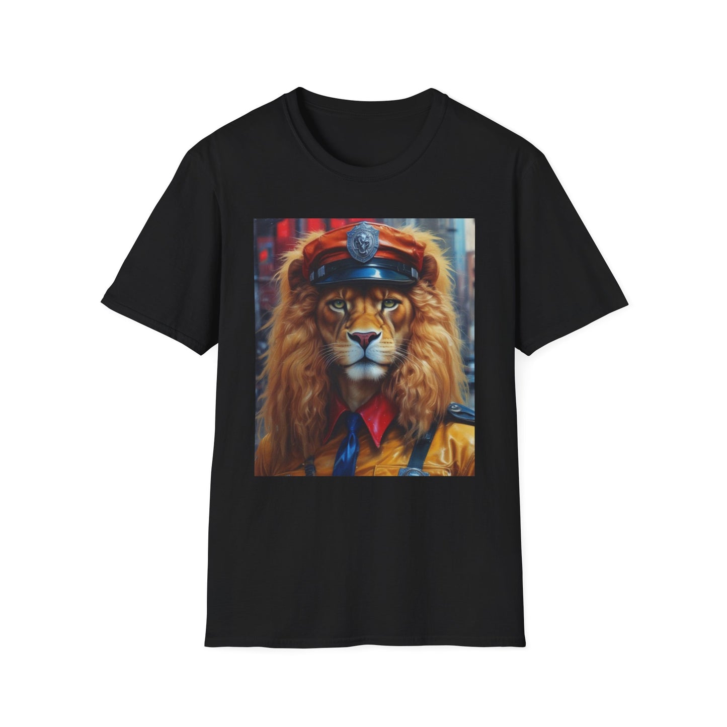 Unisex Softstyle T-Shirt lion Augusta  postage canadian artic dept