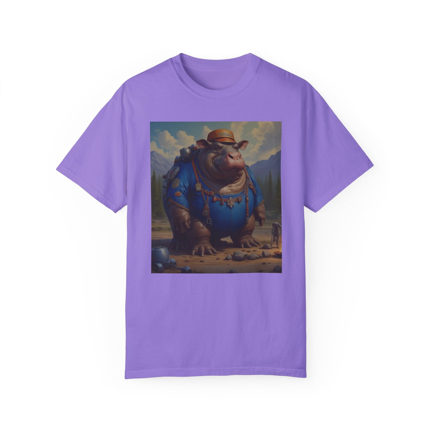 Unisex Garment-Dyed T-shirt hippo  Wendy  hydro canadian