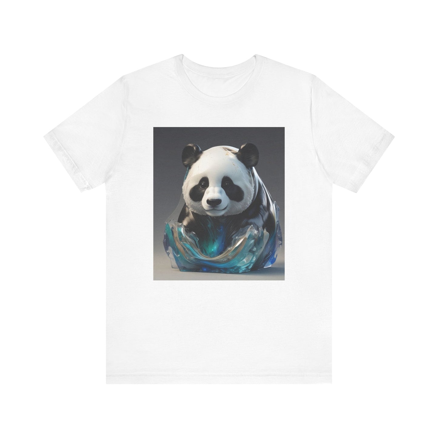 Unisex Jersey Short Sleeve Tee Panda art