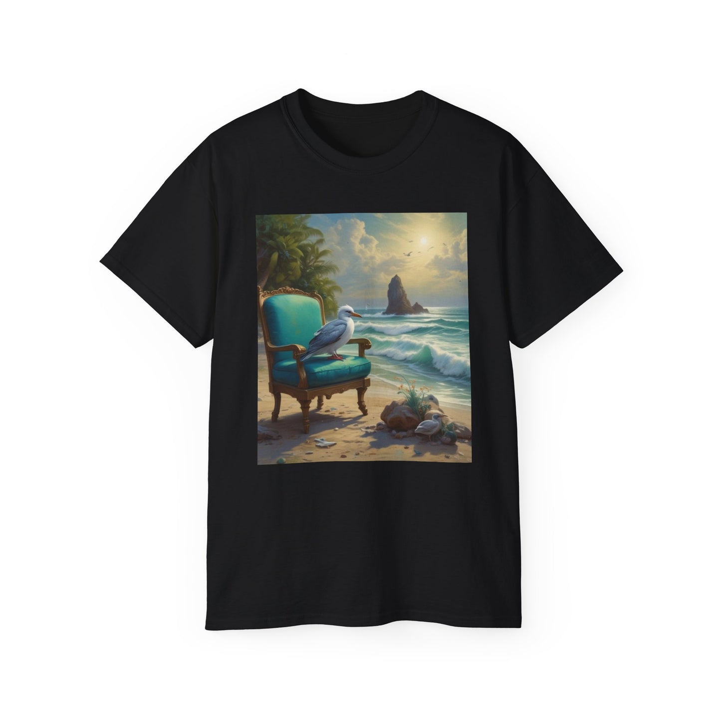 Unisex Ultra Cotton Tee Sea birds   sea  canadian