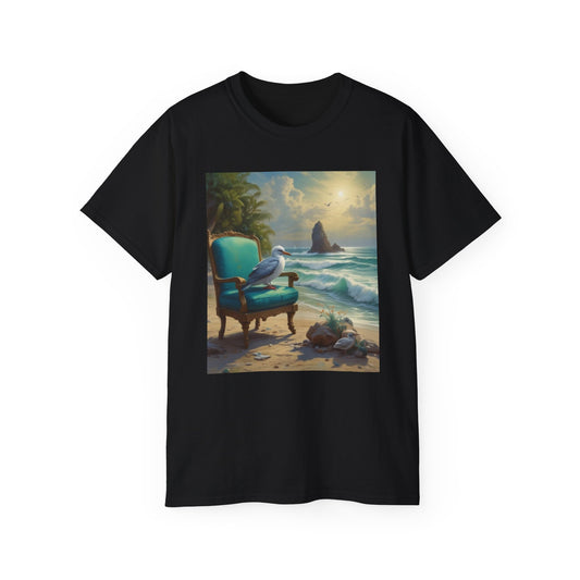 Unisex Ultra Cotton Tee Sea birds   sea  canadian