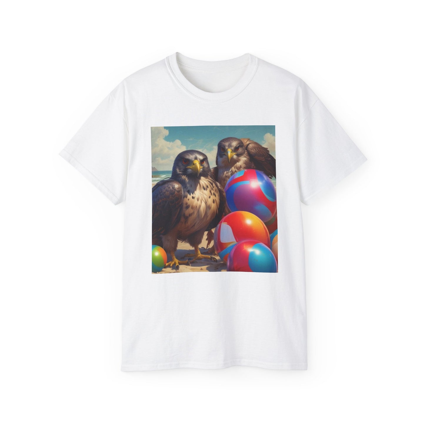 Unisex Ultra Cotton Tee  sea birds  fred and jerry Dover canadians