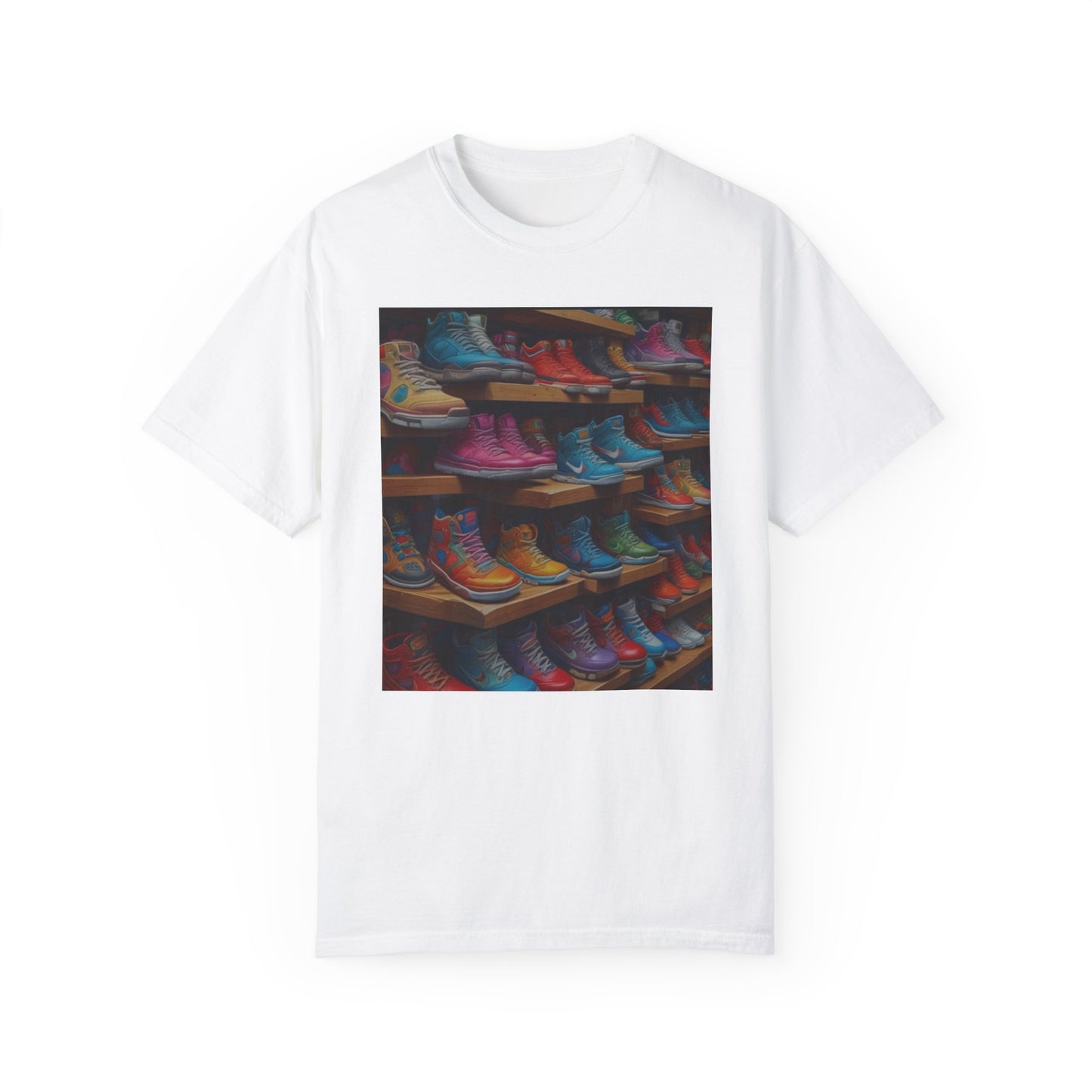 Unisex Garment-Dyed T-shirt pirate art shoe island  shake