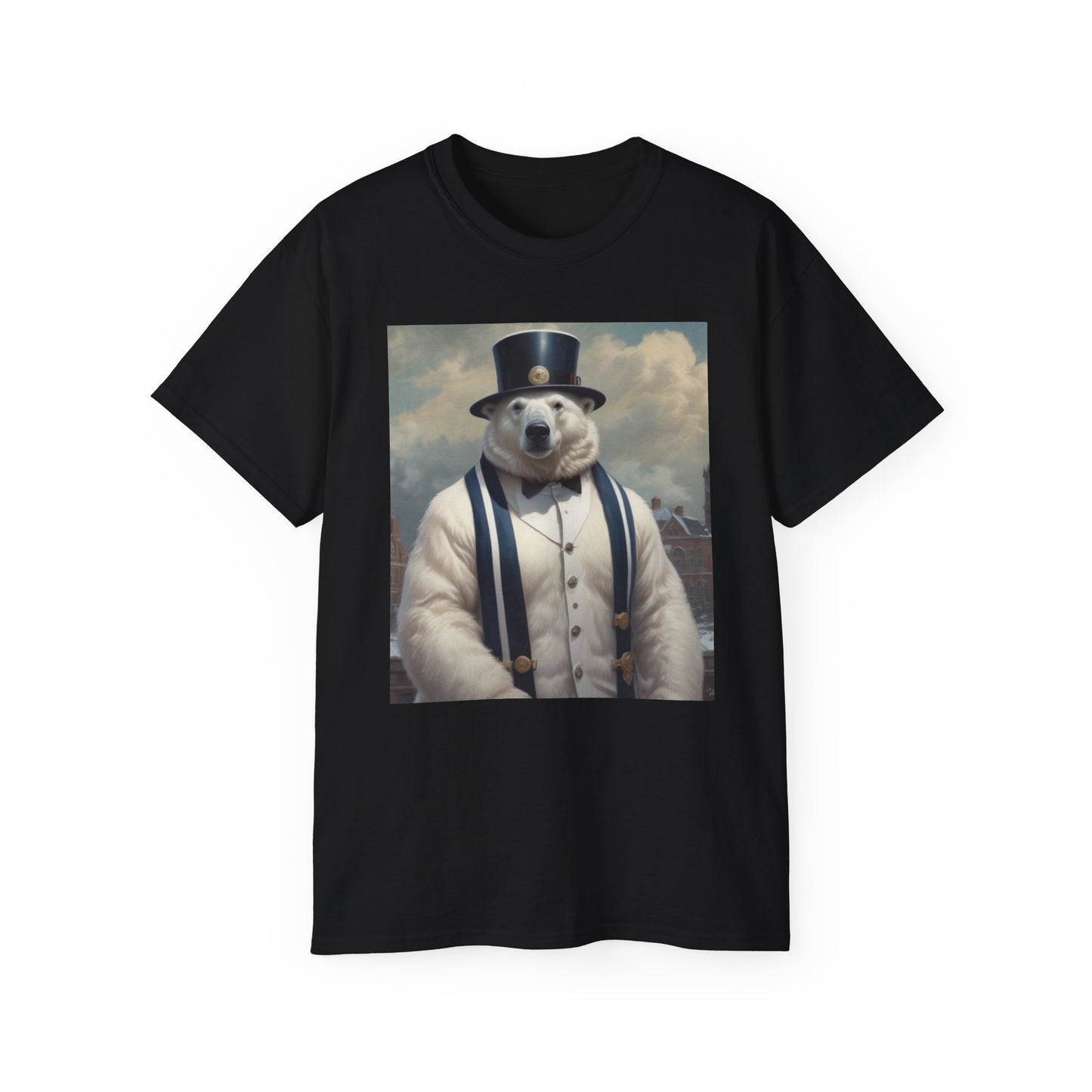 Unisex Ultra Cotton Tee polar bear king Mr r maples