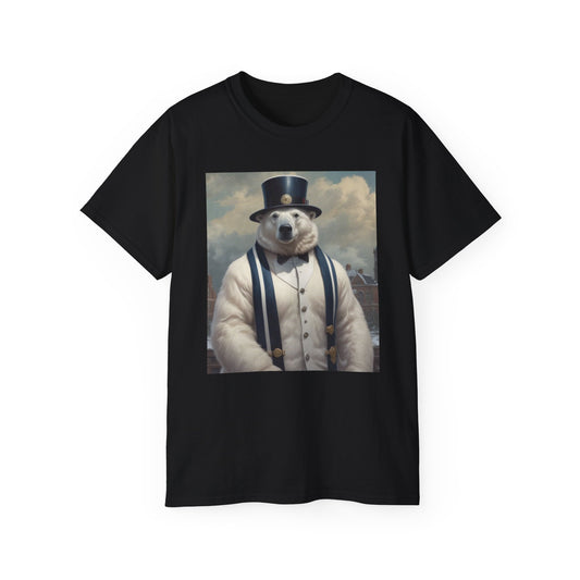 Unisex Ultra Cotton Tee polar bear king Mr r maples