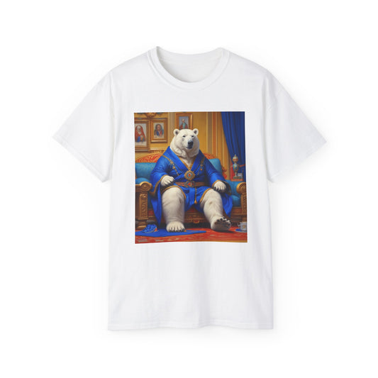 Unisex Ultra Cotton Tee polar bear king Mr c River's canadian ♥️