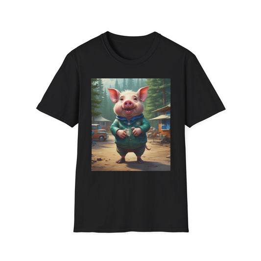 Unisex Softstyle T-Shirt pig Tommy g Postal