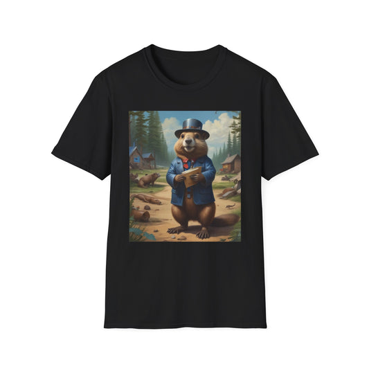 Unisex Softstyle T-Shirt prairie  robinson canadian  fun