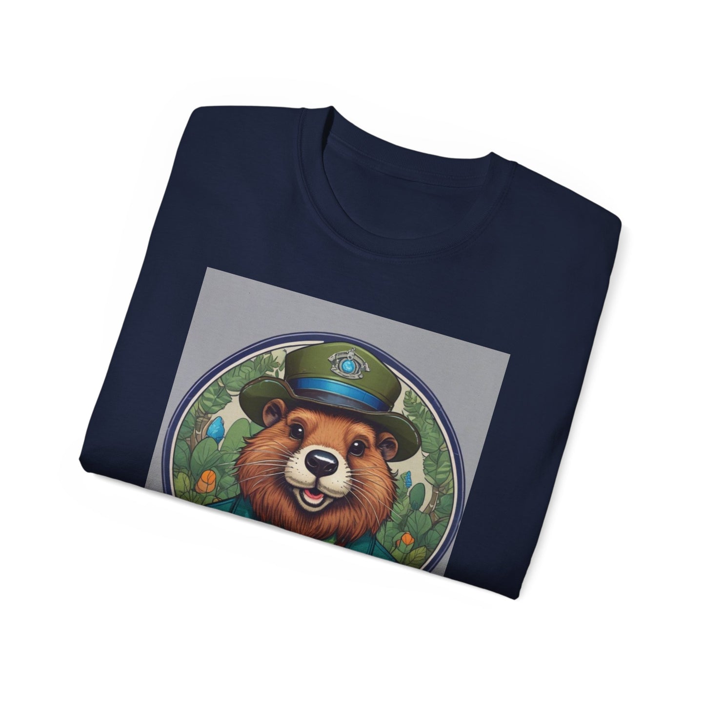 Unisex Ultra Cotton Tee beaver chip postal fun  canadian