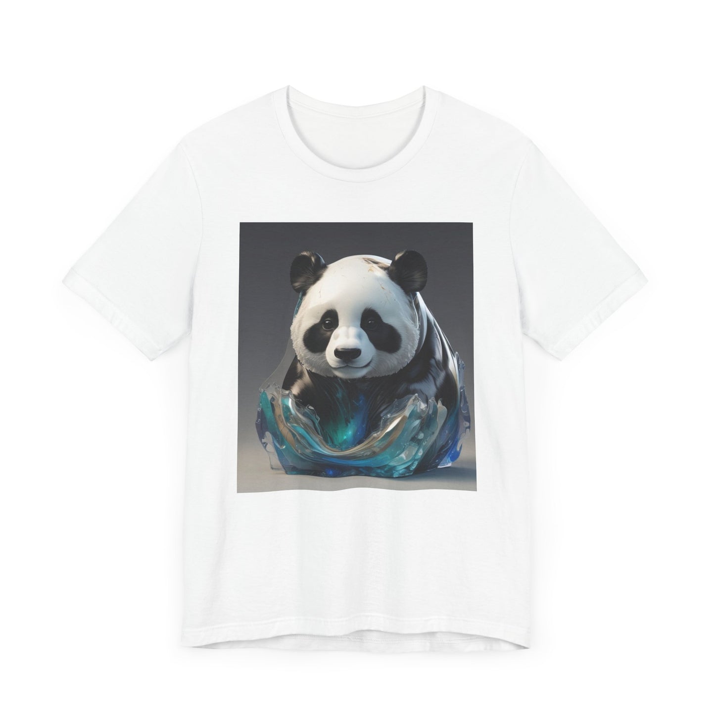 Unisex Jersey Short Sleeve Tee Panda art