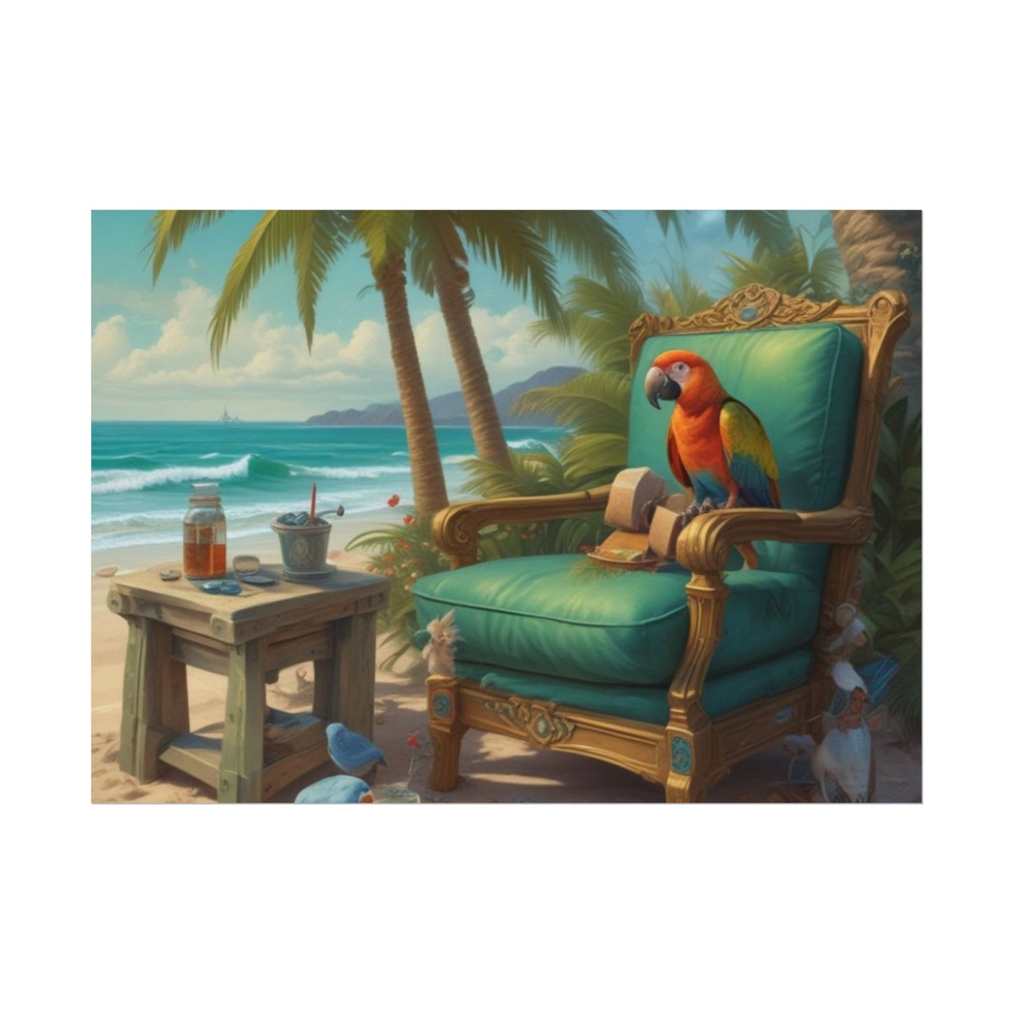 Rolled Posters parrot peddler canadian