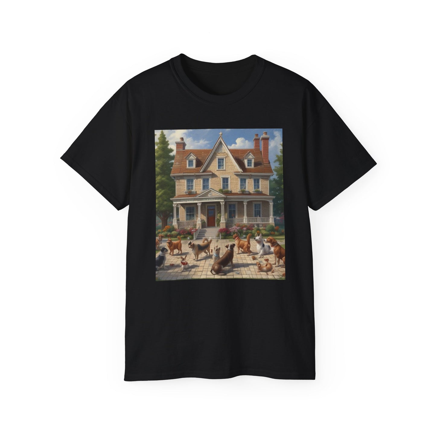 Unisex Ultra Cotton Tee scrabble house