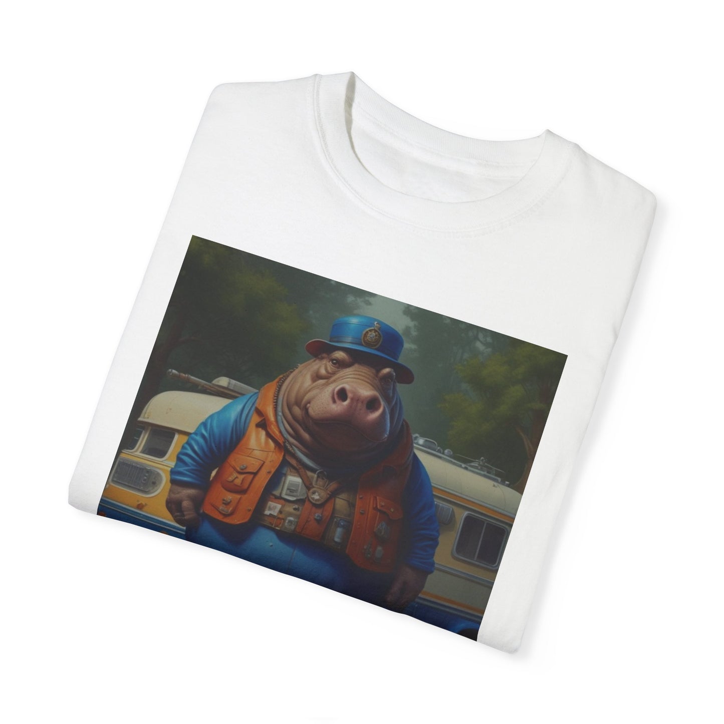 Unisex Garment-Dyed T-shirt hippo jody hydro canadian