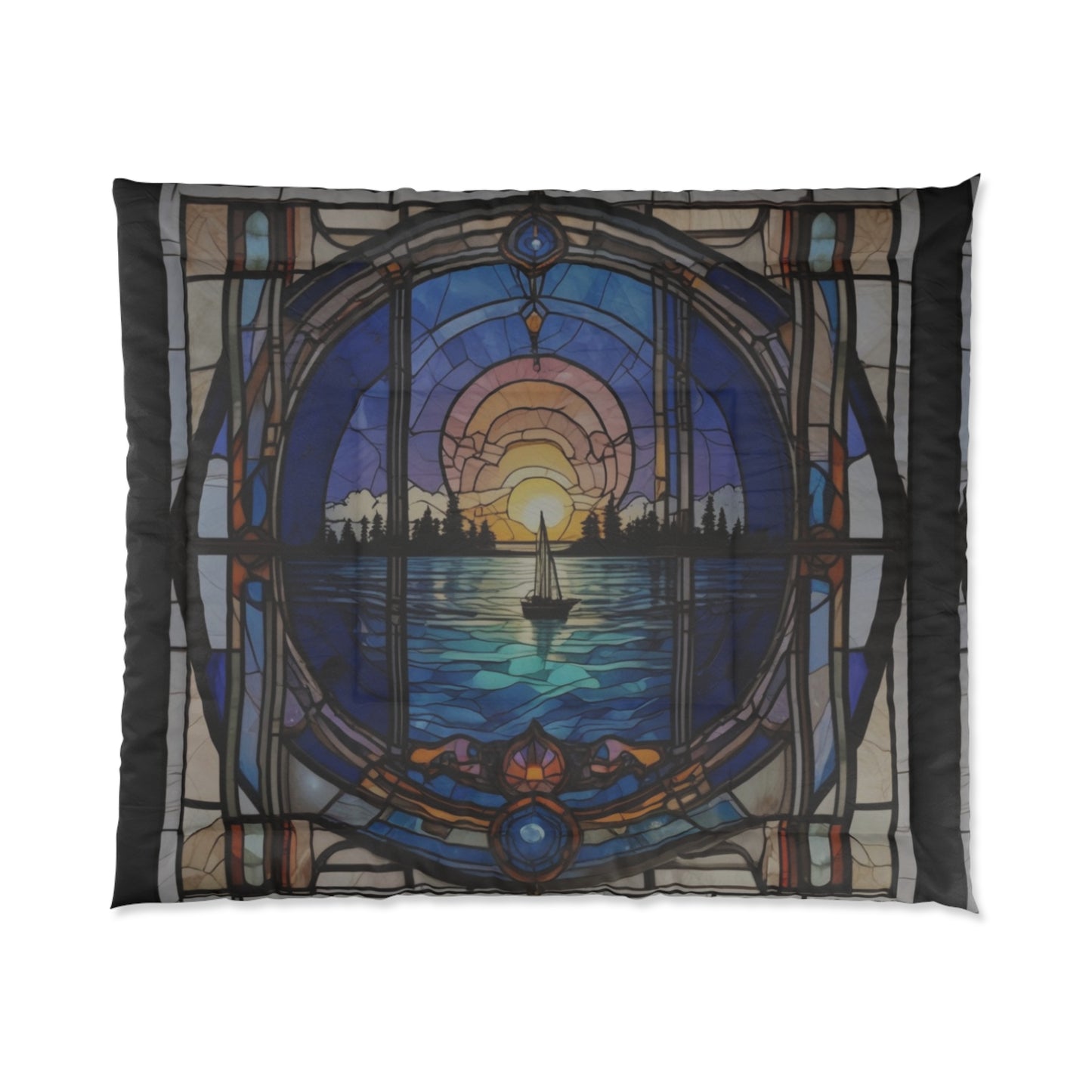 Comforter pirate art north winds canadian