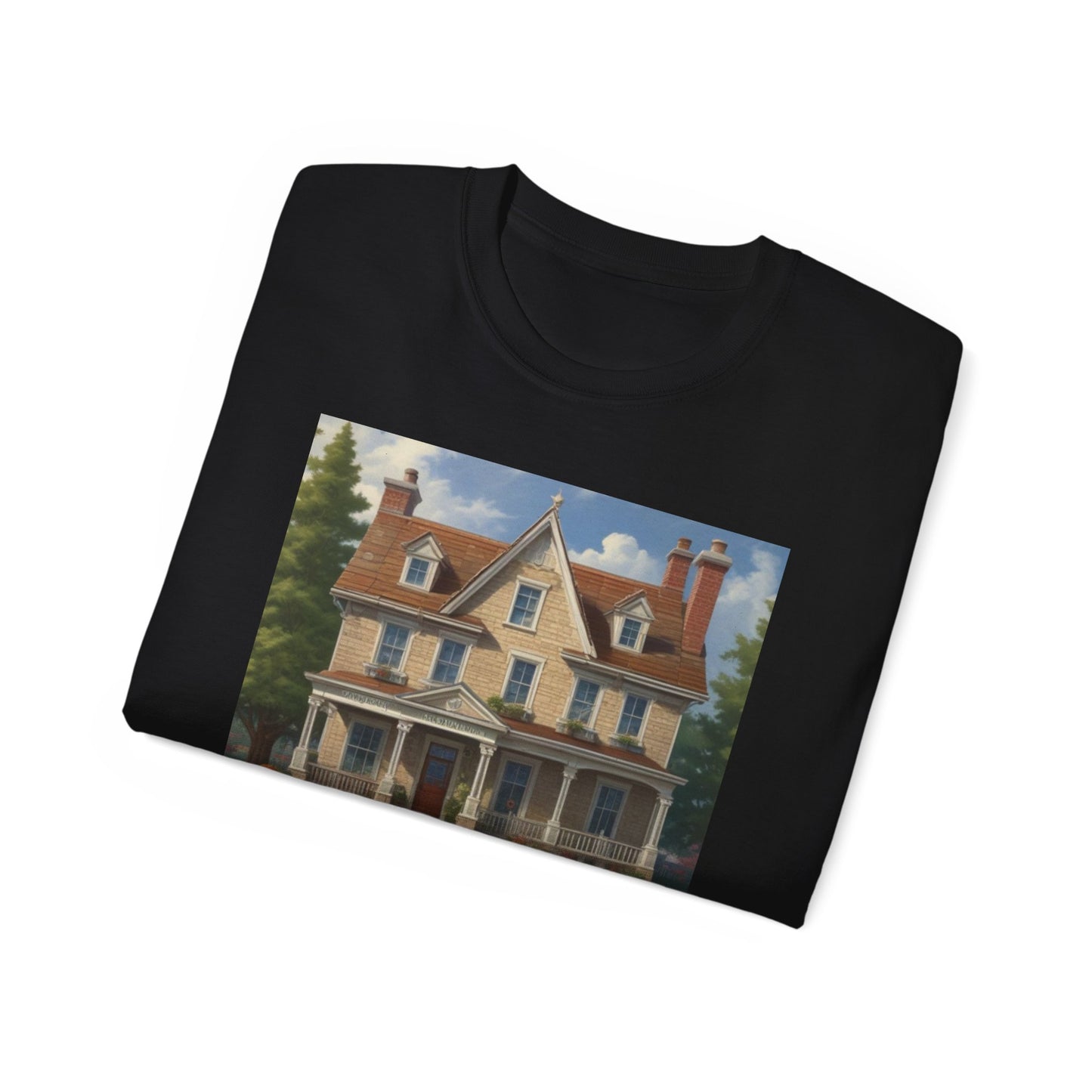 Unisex Ultra Cotton Tee scrabble house