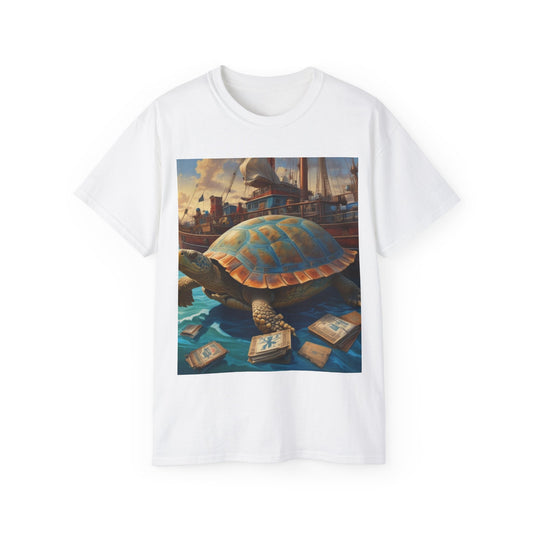 Unisex Ultra Cotton Tee  turtle harbor