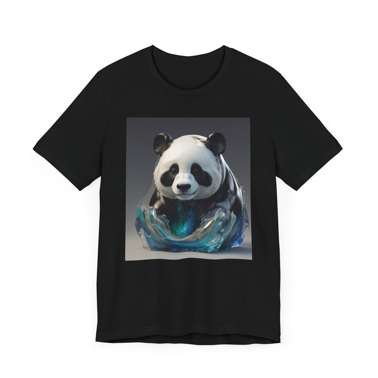 Unisex Jersey Short Sleeve Tee Panda art