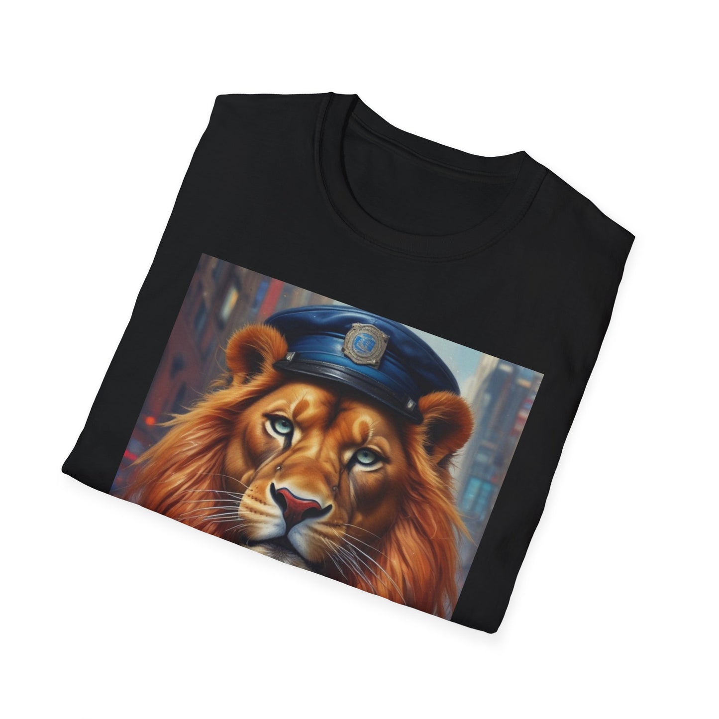 Unisex Softstyle T-Shirt lion stride postage canadian artic dept