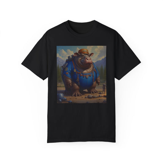 Unisex Garment-Dyed T-shirt hippo  Wendy  hydro canadian