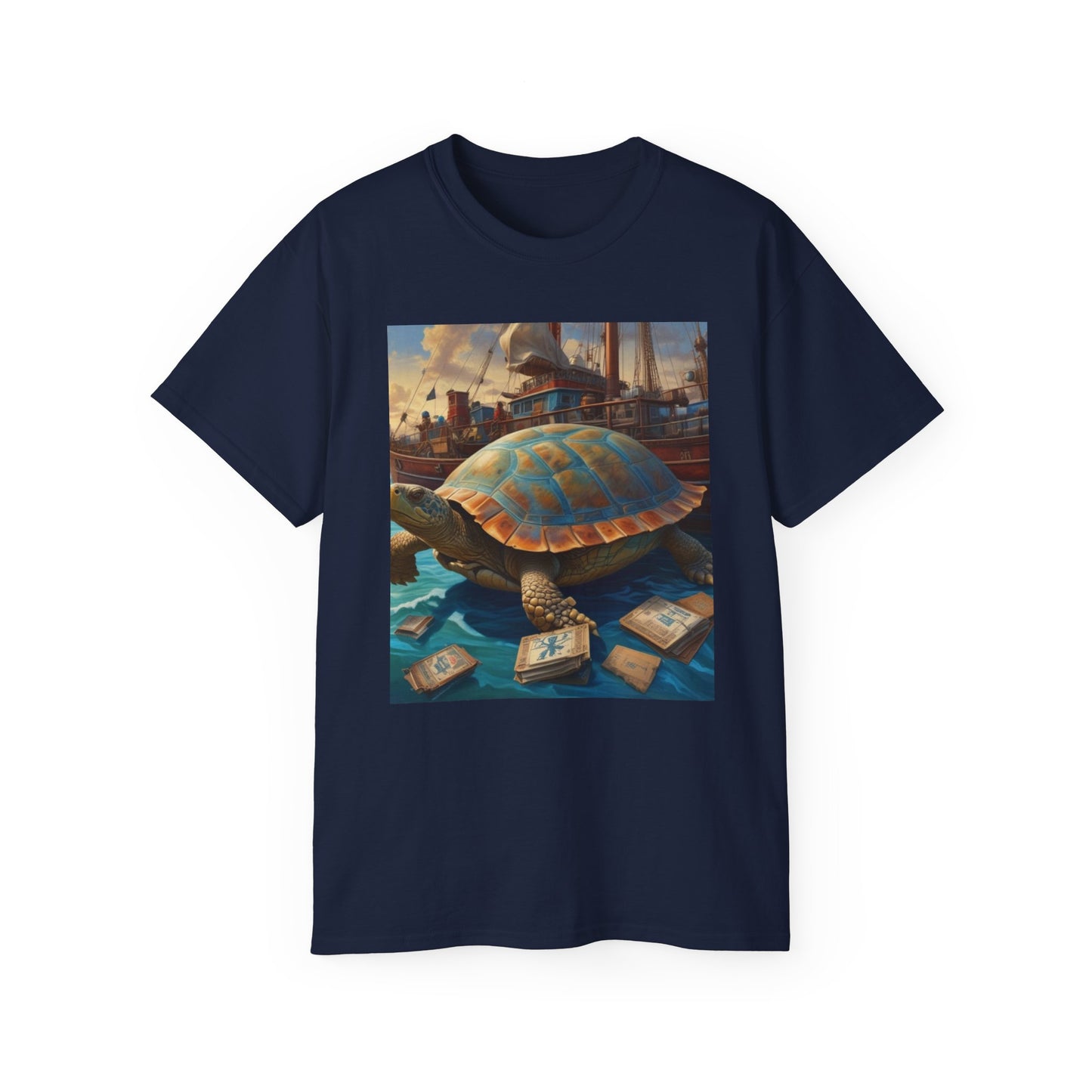 Unisex Ultra Cotton Tee turtle harbour  judy canadian