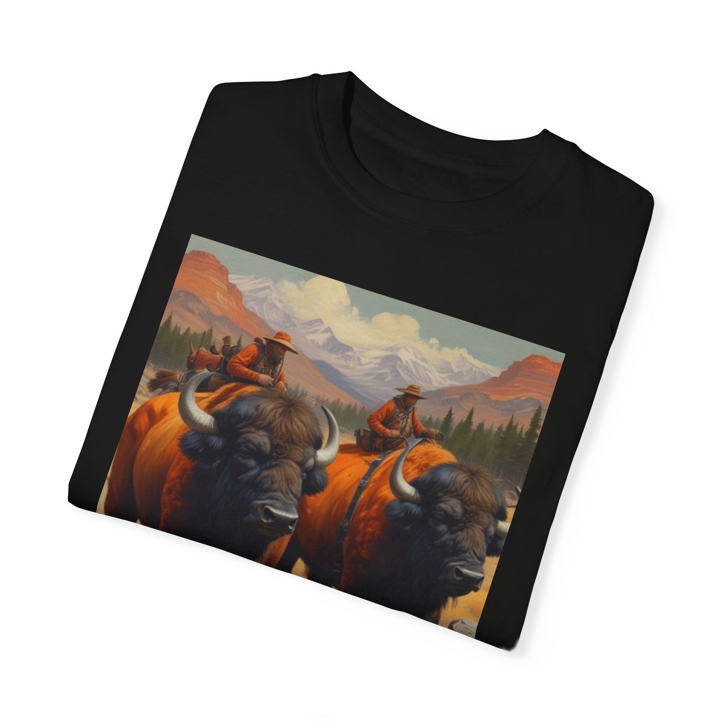 Unisex Garment-Dyed T-shirt buffalo  envy  bringing out the boys canadian artic