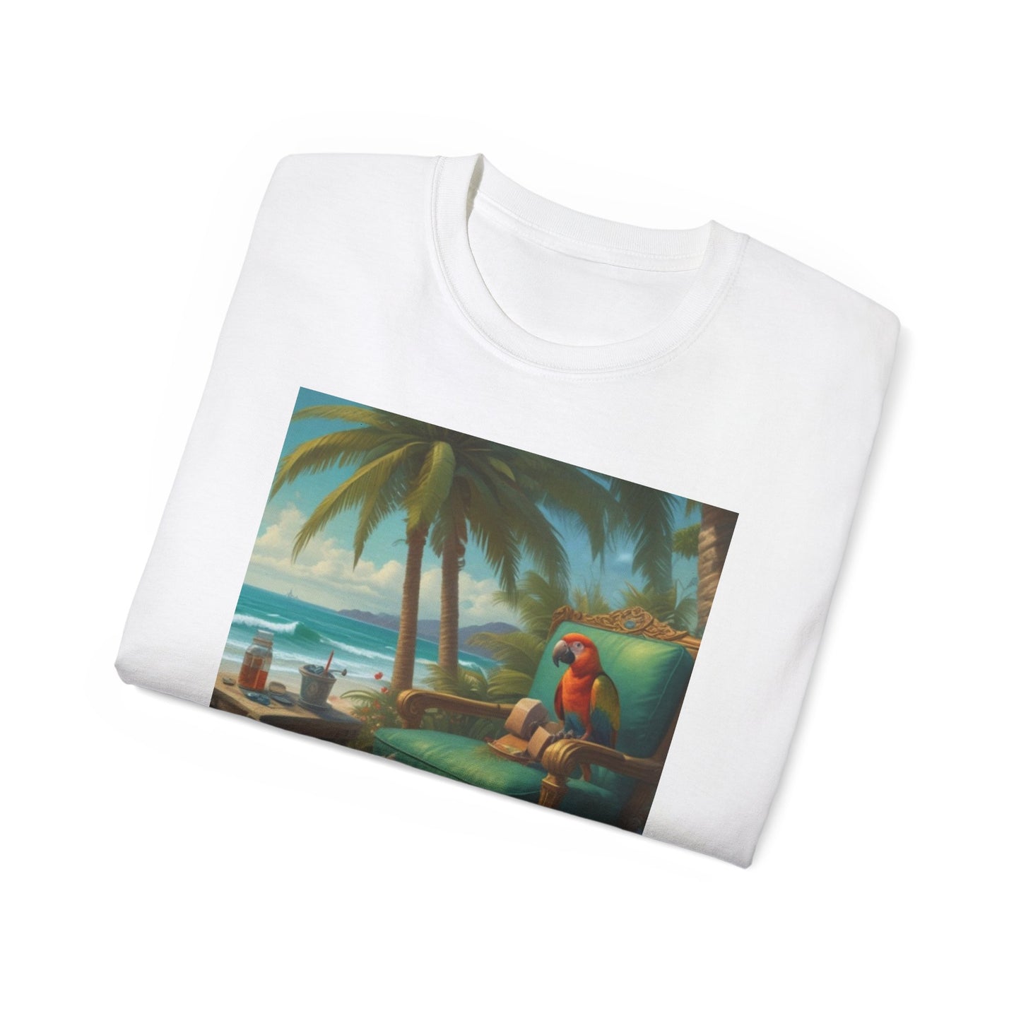 Unisex Ultra Cotton Tee parrot peddler