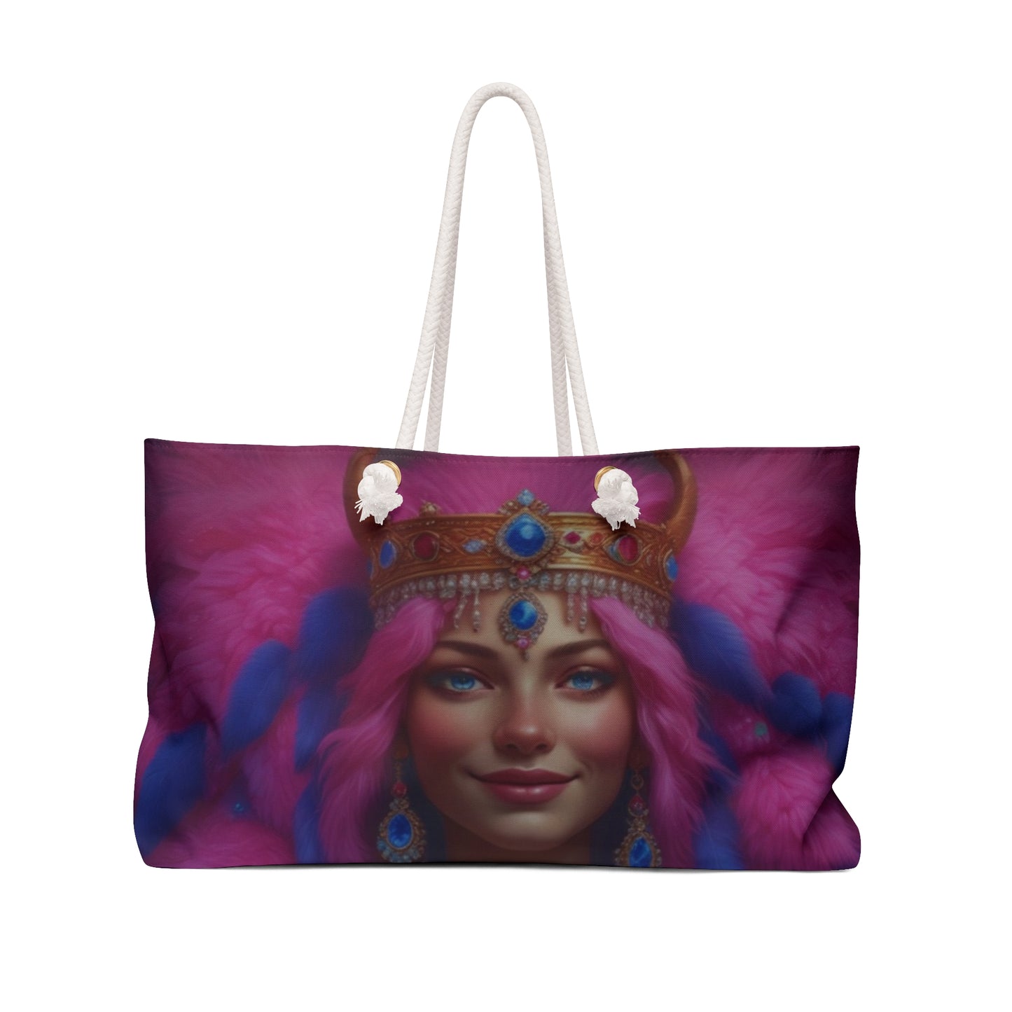 Weekender Bag pirate art pink ont is