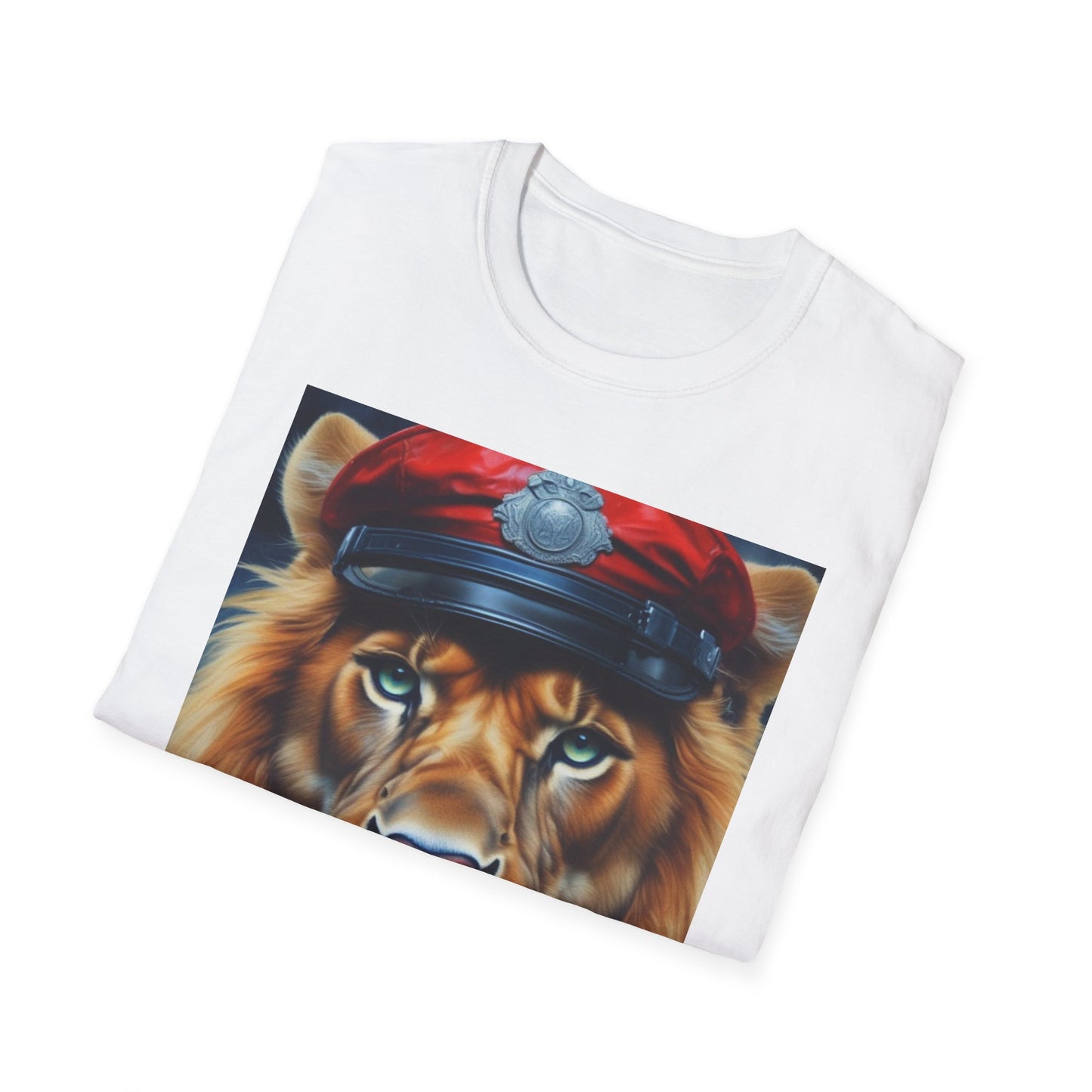 Unisex Softstyle T-Shirt lion reginald postage canadian artic dept