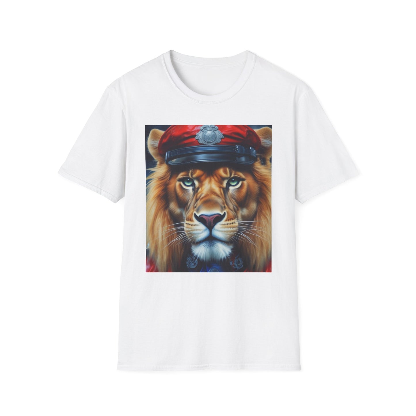 Unisex Softstyle T-Shirt lion reginald postage canadian artic dept