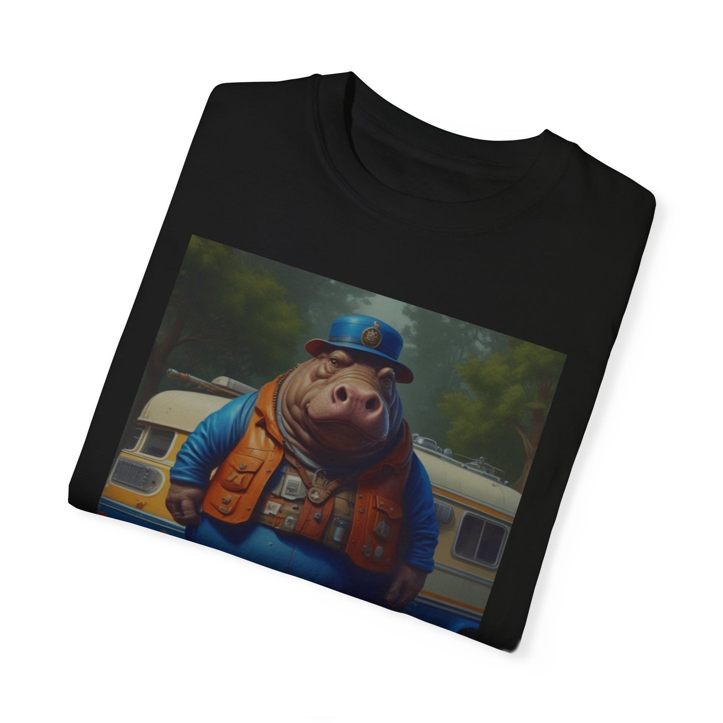 Unisex Garment-Dyed T-shirt hippo jody hydro canadian