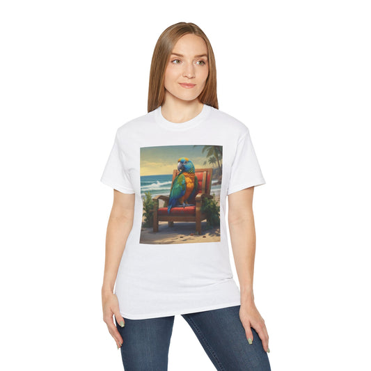 Unisex Ultra Cotton Tee parrot peddler