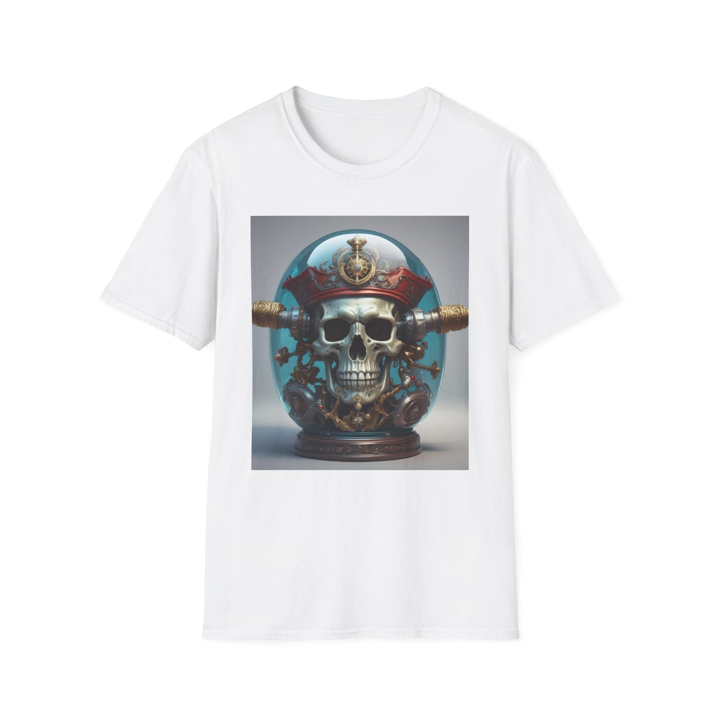 Unisex Softstyle T-Shirt pirates art   lake erie pirstes