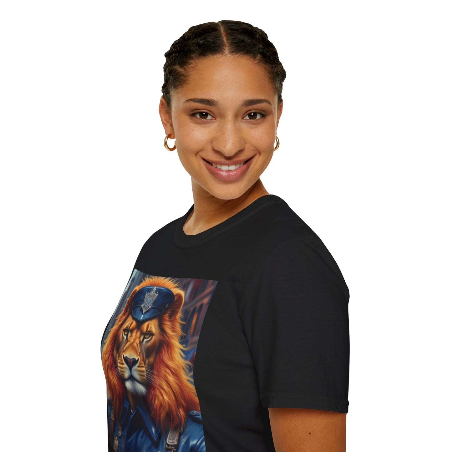 Unisex Softstyle T-Shirt lion Atlas postage canadian artic dept