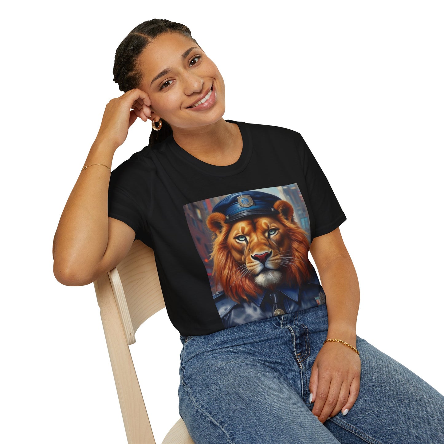 Unisex Softstyle T-Shirt lion stride postage canadian artic dept