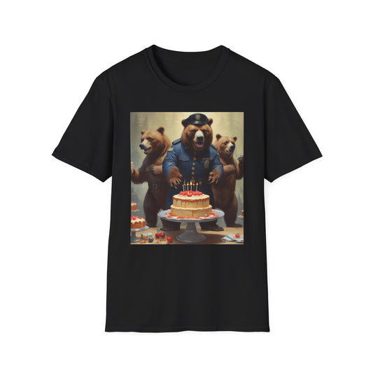 Unisex Softstyle T-Shirt jail bears canadian bears 🐻