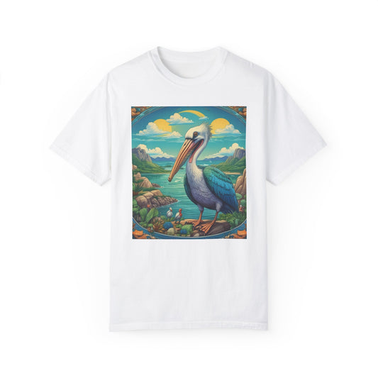 Unisex Garment-Dyed T-shirt sea birds  at the lake canadian  sally anne