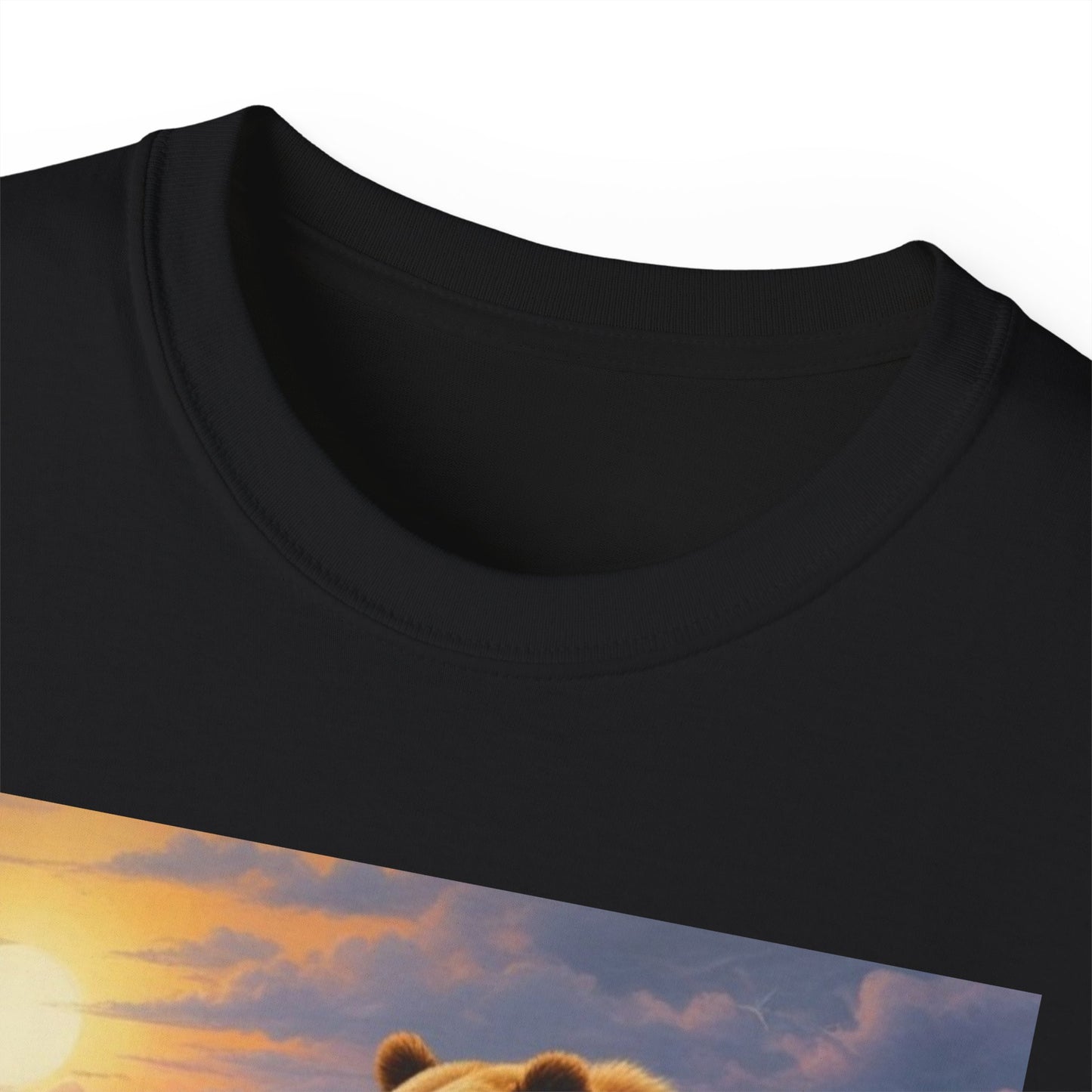 Unisex Ultra Cotton Tee bear family  canadians