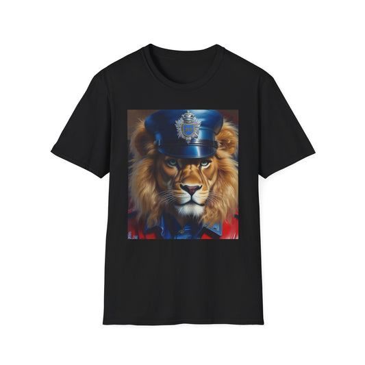 Unisex Softstyle T-Shirt lion postage family canadian artic dept