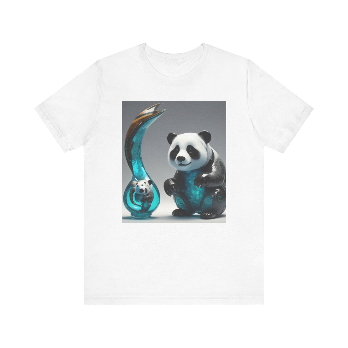 Unisex Jersey Short Sleeve Tee Panda    art